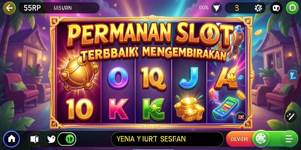 Screenshot gameplay 55RP menampilkan pengalaman slot yang mendebarkan.