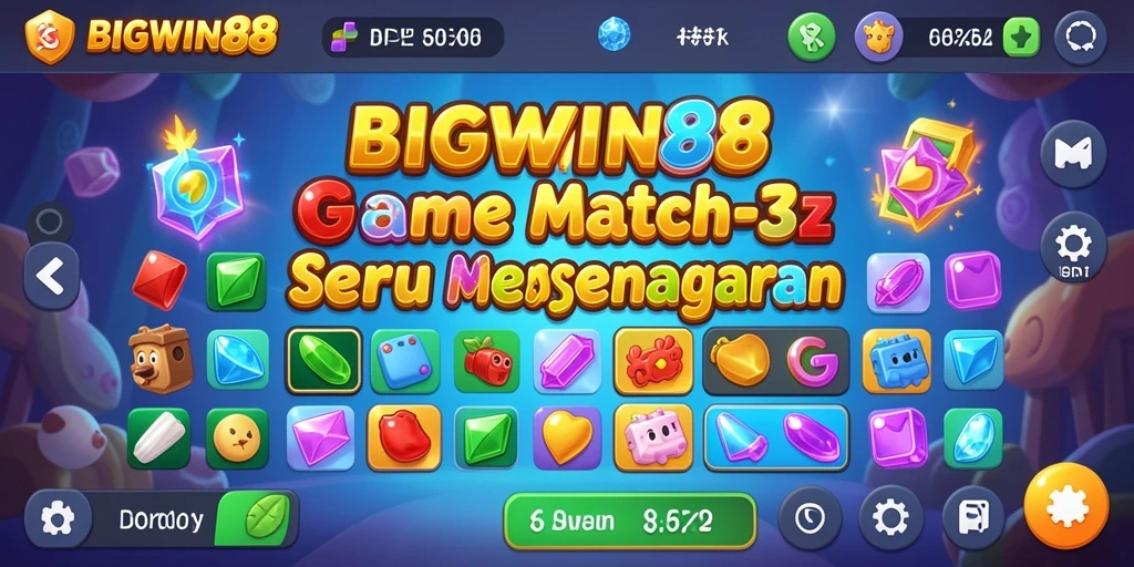 Gameplay seru mencocokkan simbol di BIGWIN88.