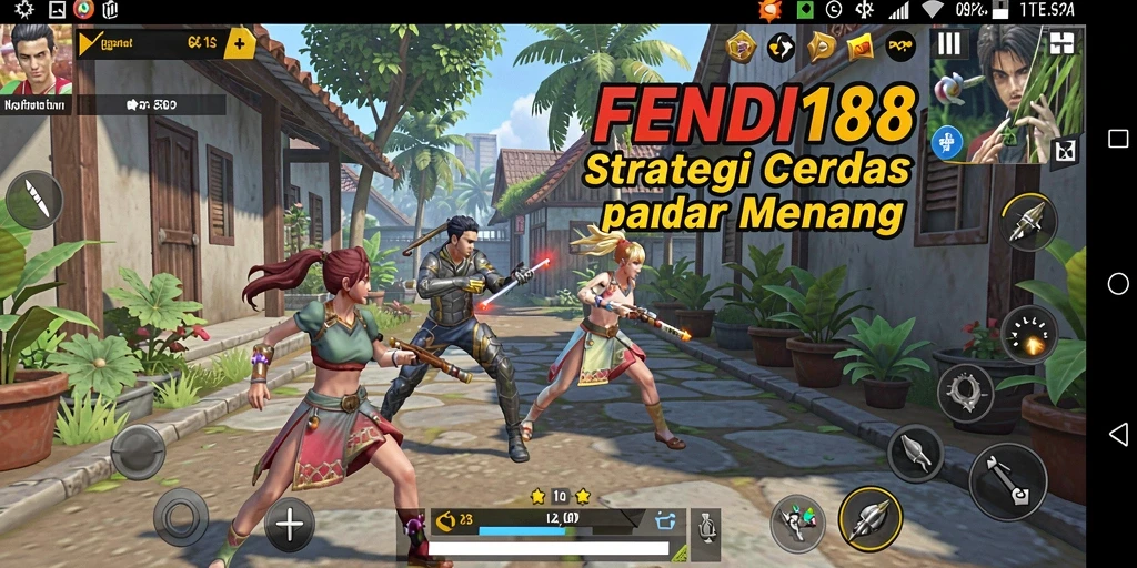 Tangkapan layar gameplay <strong>FENDI188</strong> menunjukkan strategi pertempuran yang mendebarkan.