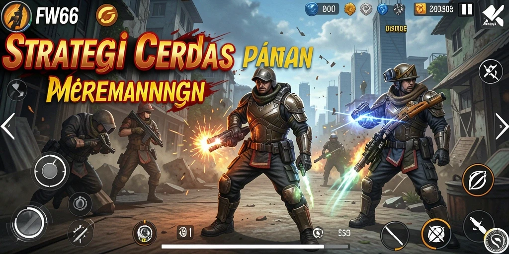 Tangkapan layar menunjukkan aksi strategi mendebarkan di FW66.