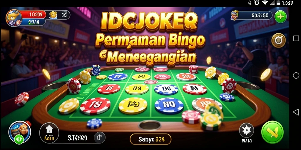 Tampilan menarik saat bermain Bingo di IDCJOKER.