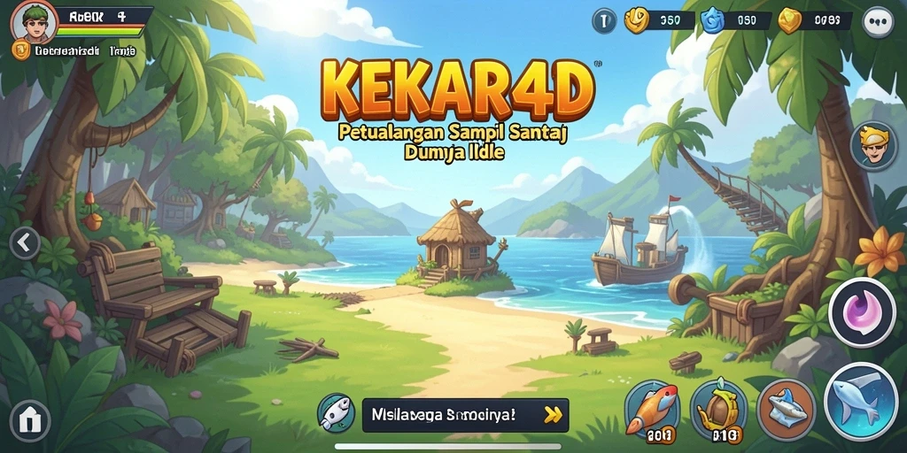 Tampilan gameplay KEKAR4D yang menawan dan menyenangkan.
