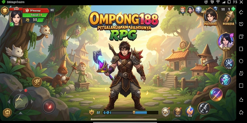 Tampilan gameplay seru di OMPONG188 yang penuh petualangan.