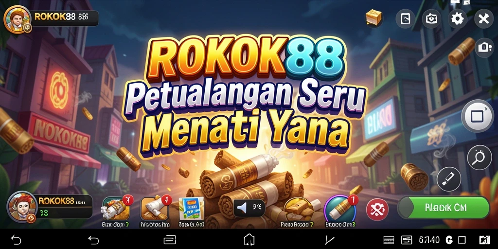 Screenshot ROKOK88 menampilkan gameplay seru dalam petualangan.
