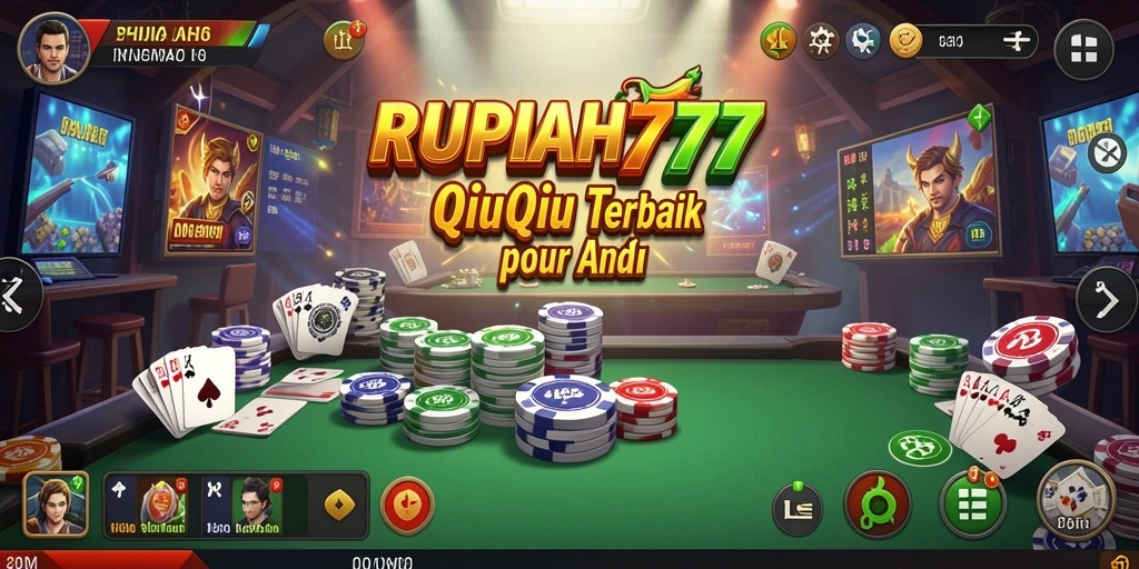 Tampilan gameplay QiuQiu yang seru di RUPIAH777.