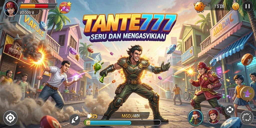 Screenshot gameplay TANTE777 dengan aksi seru dan grafis menarik.
