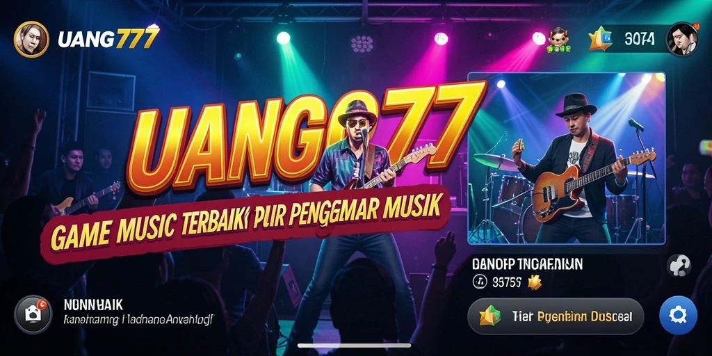 Screenshot gameplay <strong>UANG77</strong> saat pemain menikmati tantangan musik yang seru dan interaktif.